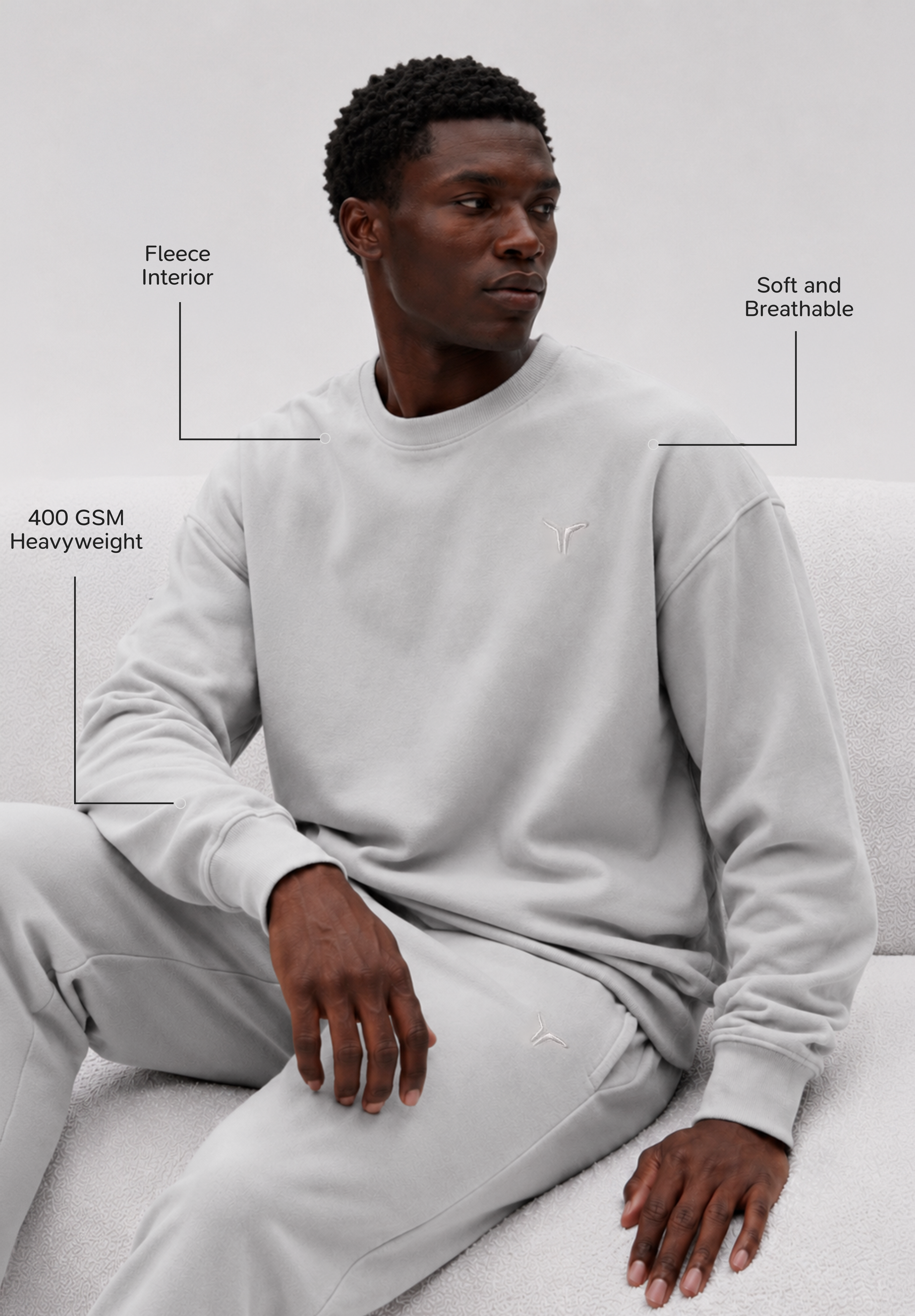 Cozy Fleece Crew Neck