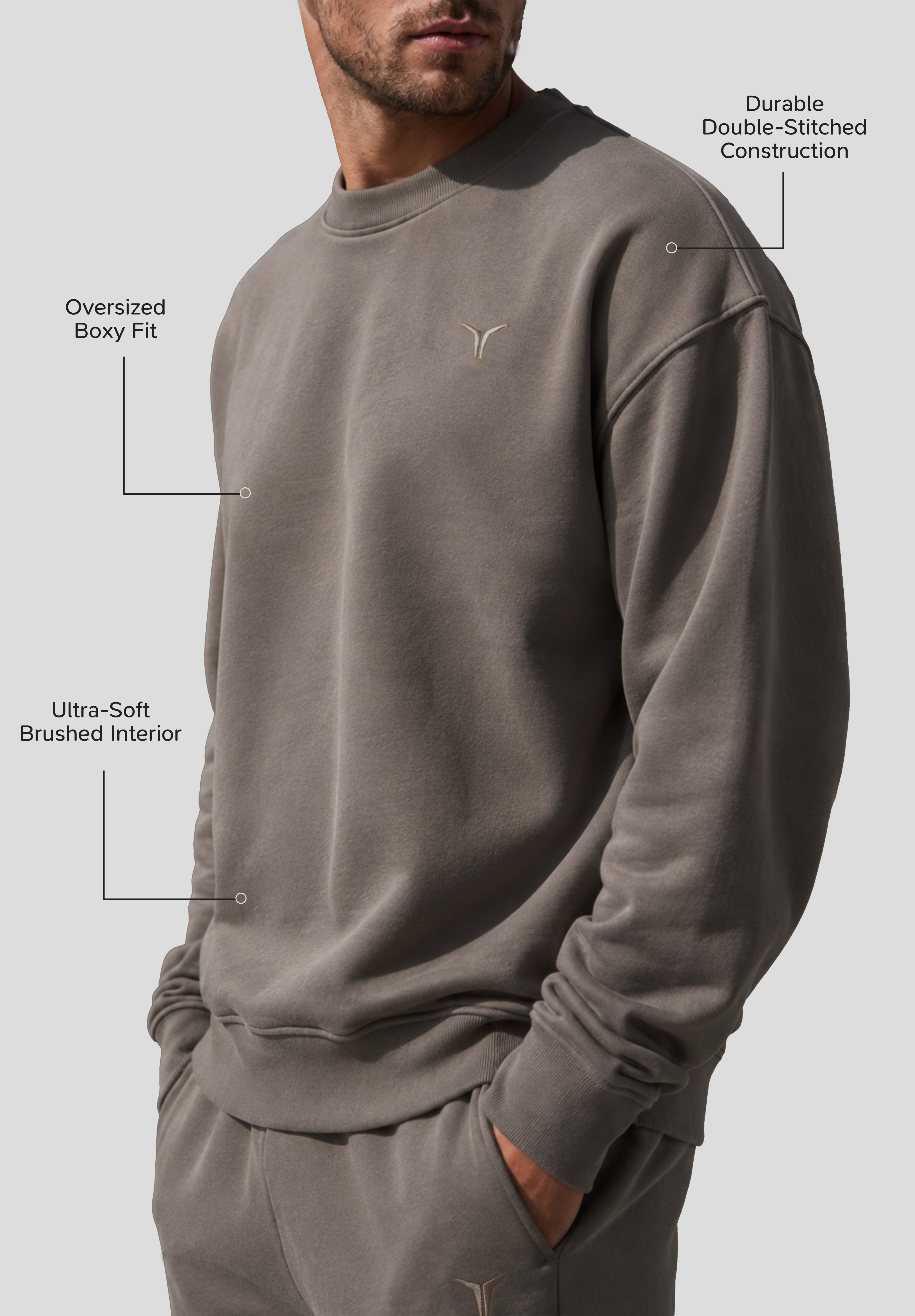Cozy Fleece Crew Neck