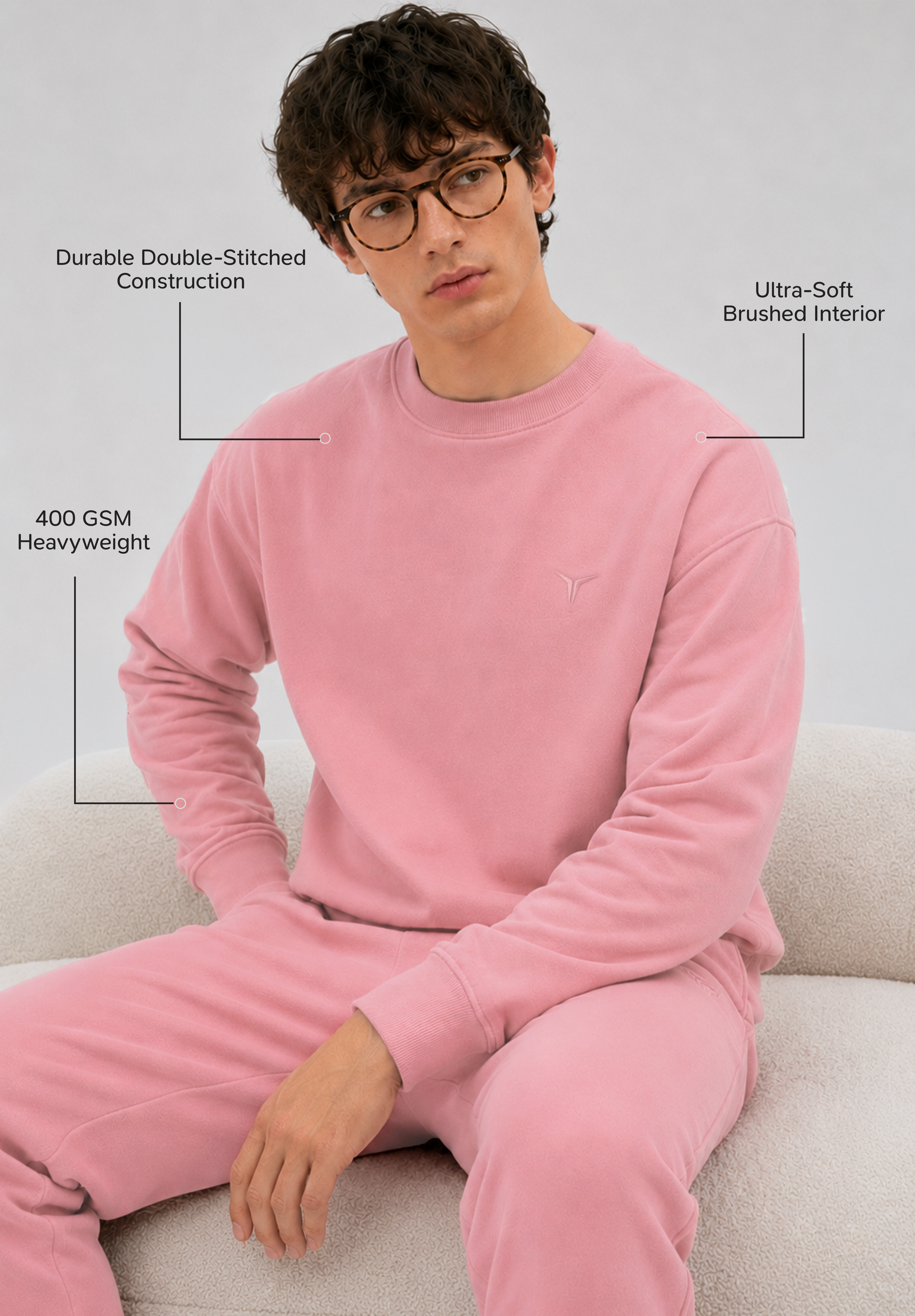 Cozy Fleece Crew Neck