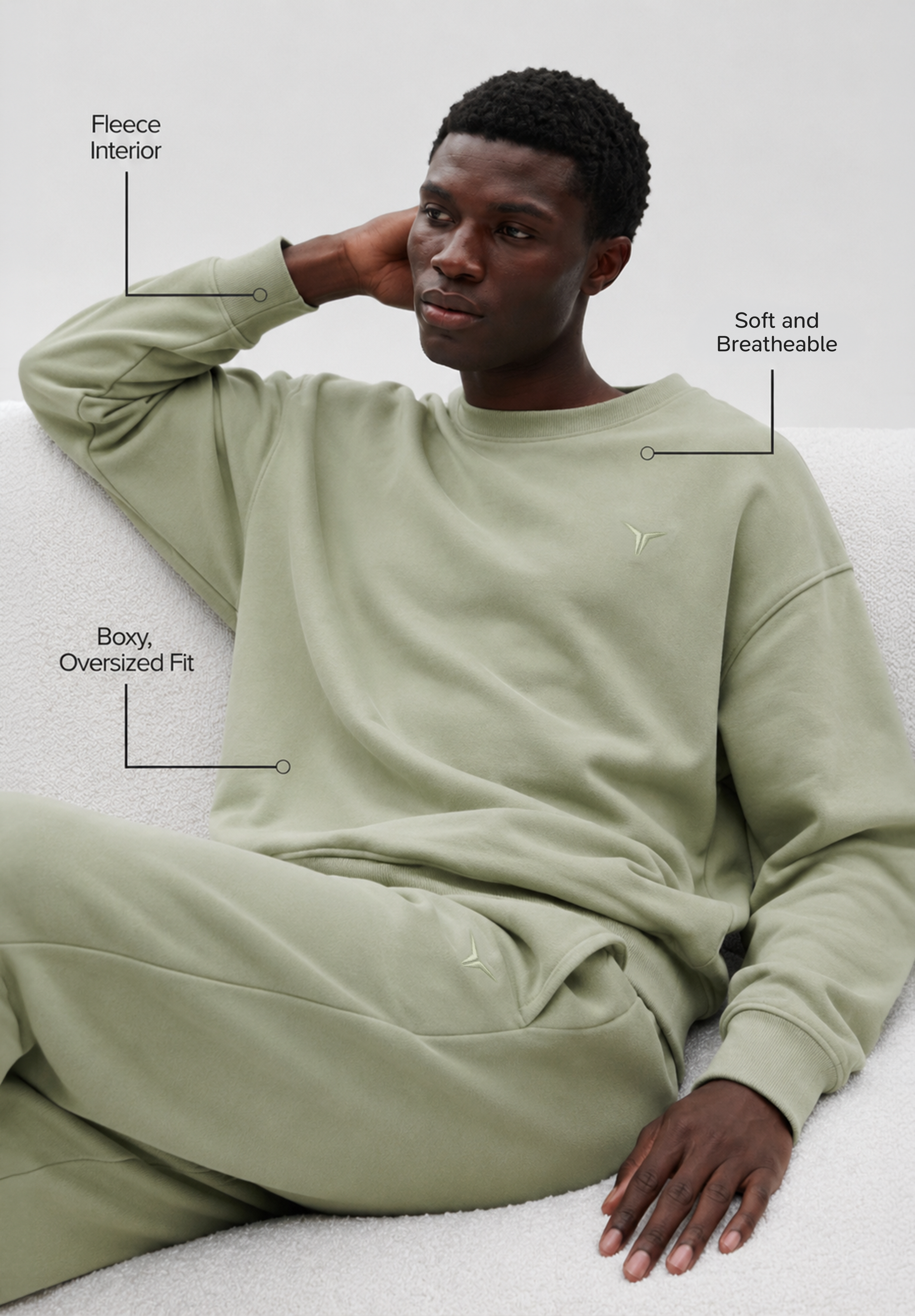 Cozy Fleece Crew Neck