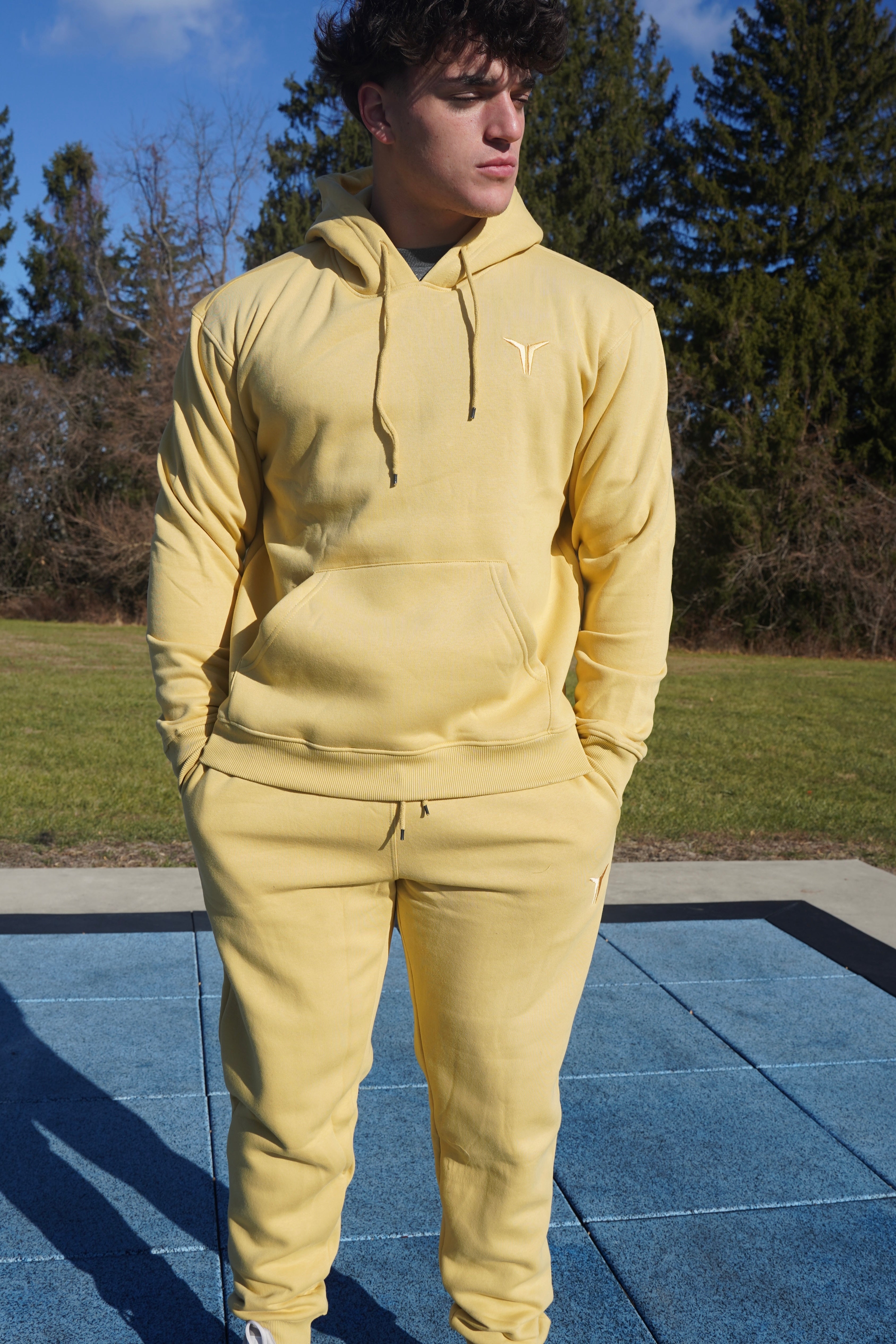 Combo Flex Embedded Hoodie + Jogger 330 GSM