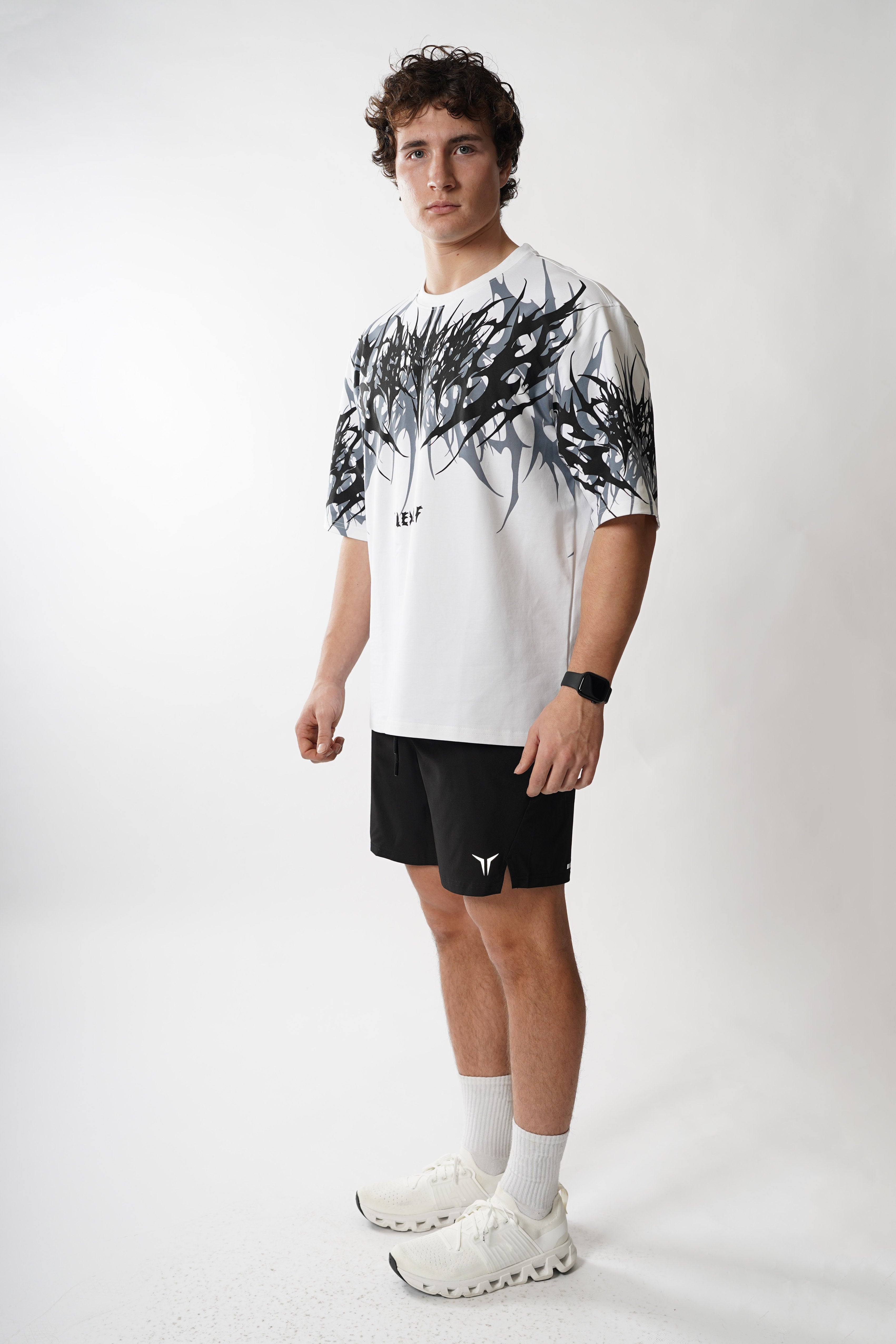 Wolfmark Wrap Oversized Tee