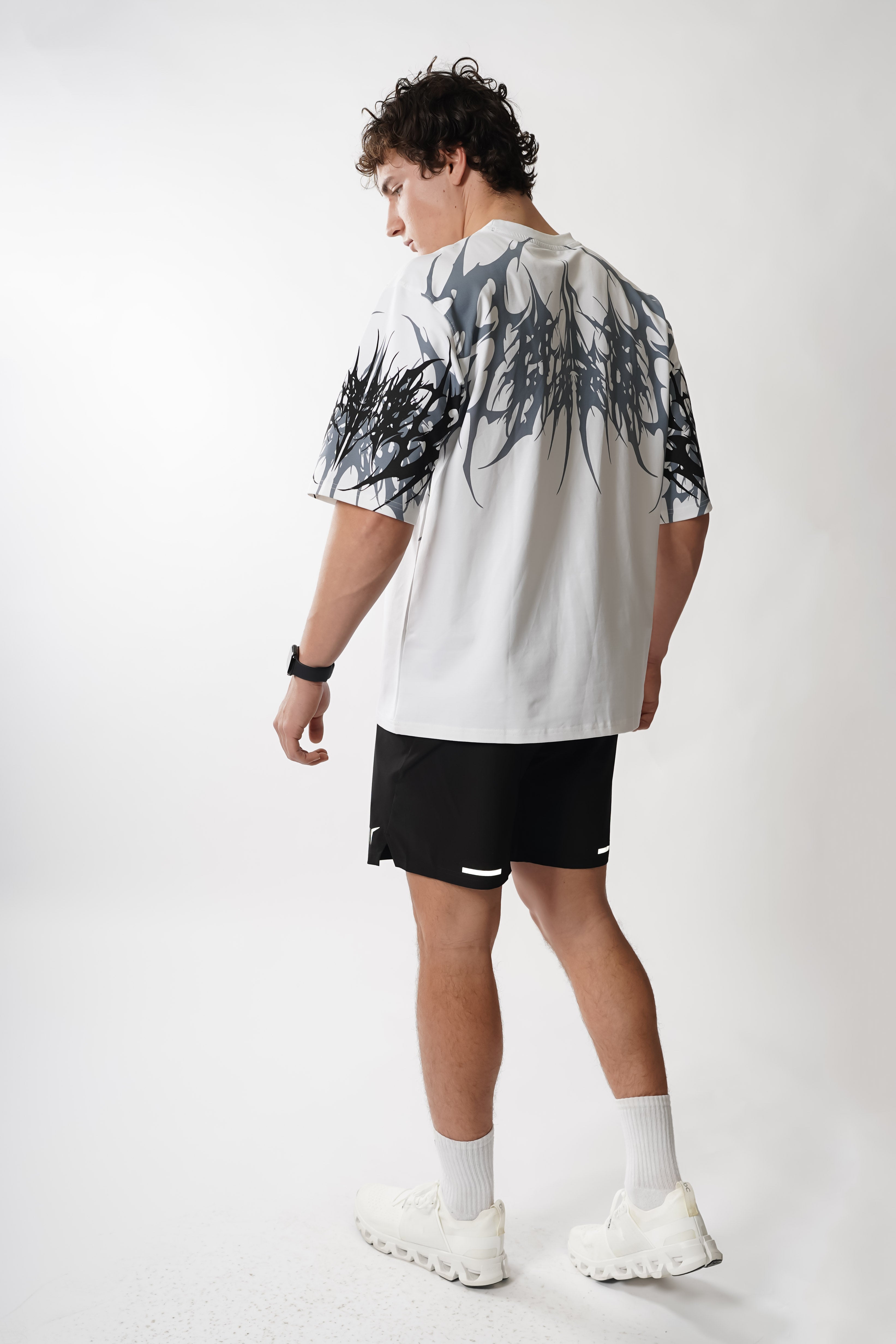 Wolfmark Wrap Oversized Tee