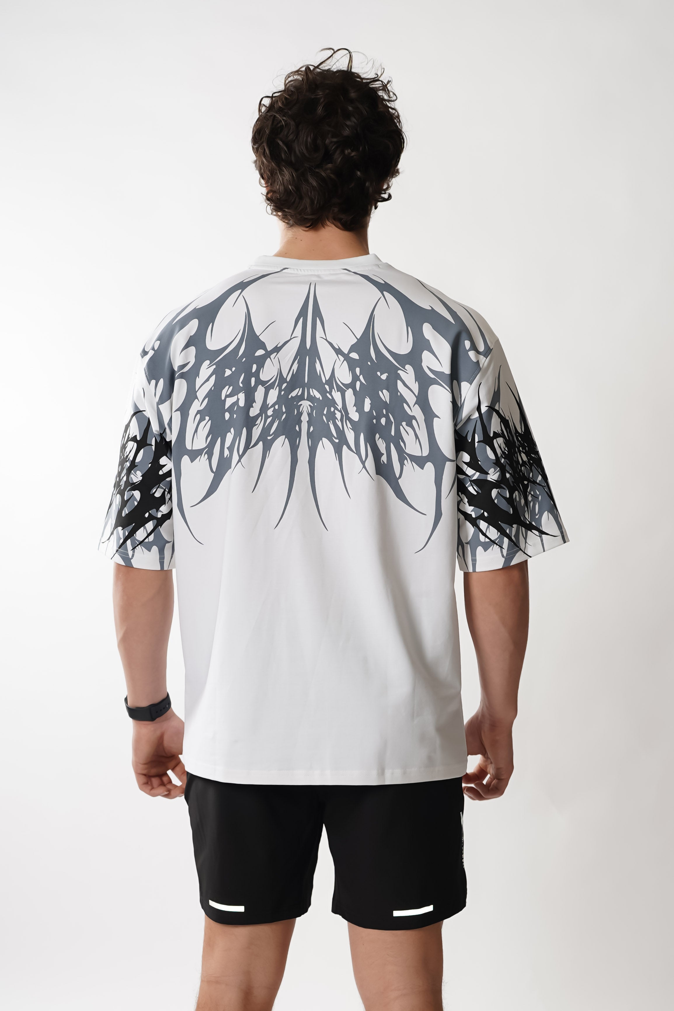 Wolfmark Wrap Oversized Tee