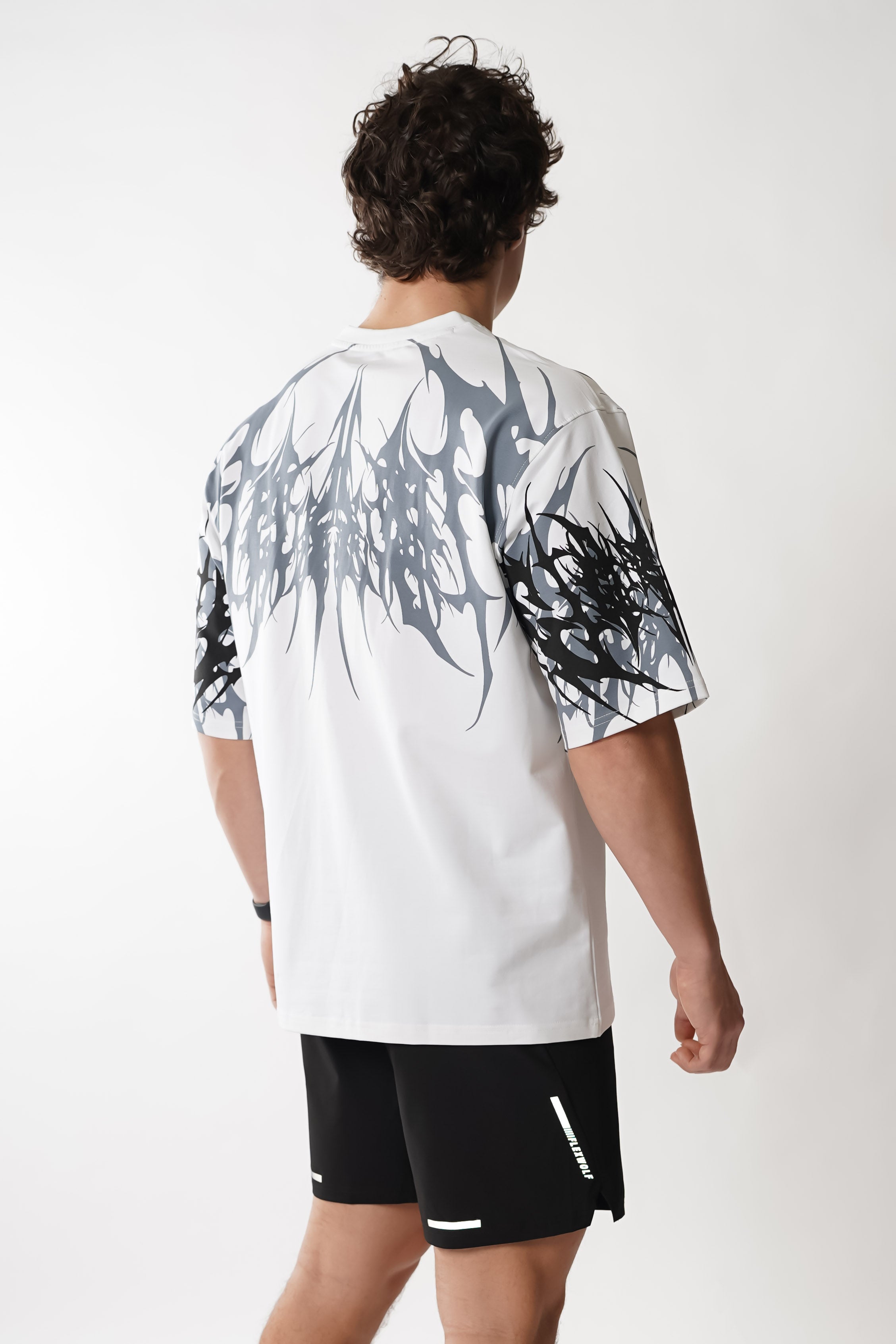 Wolfmark Wrap Oversized Tee