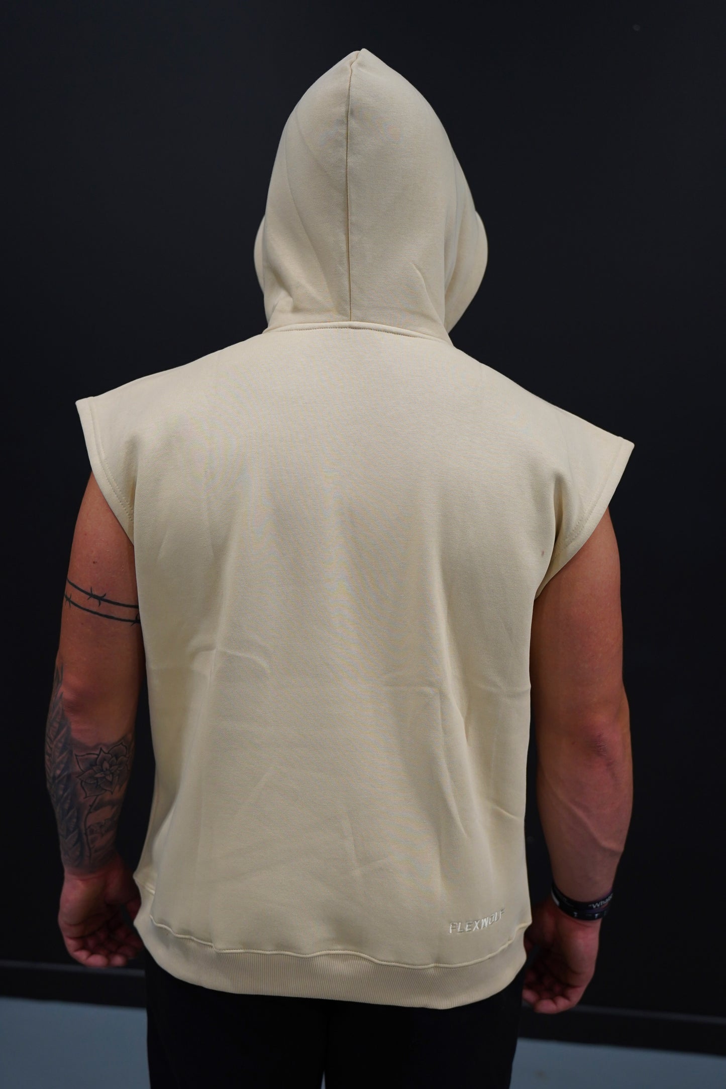 Alpha Sleeveless Fleece Hoodie