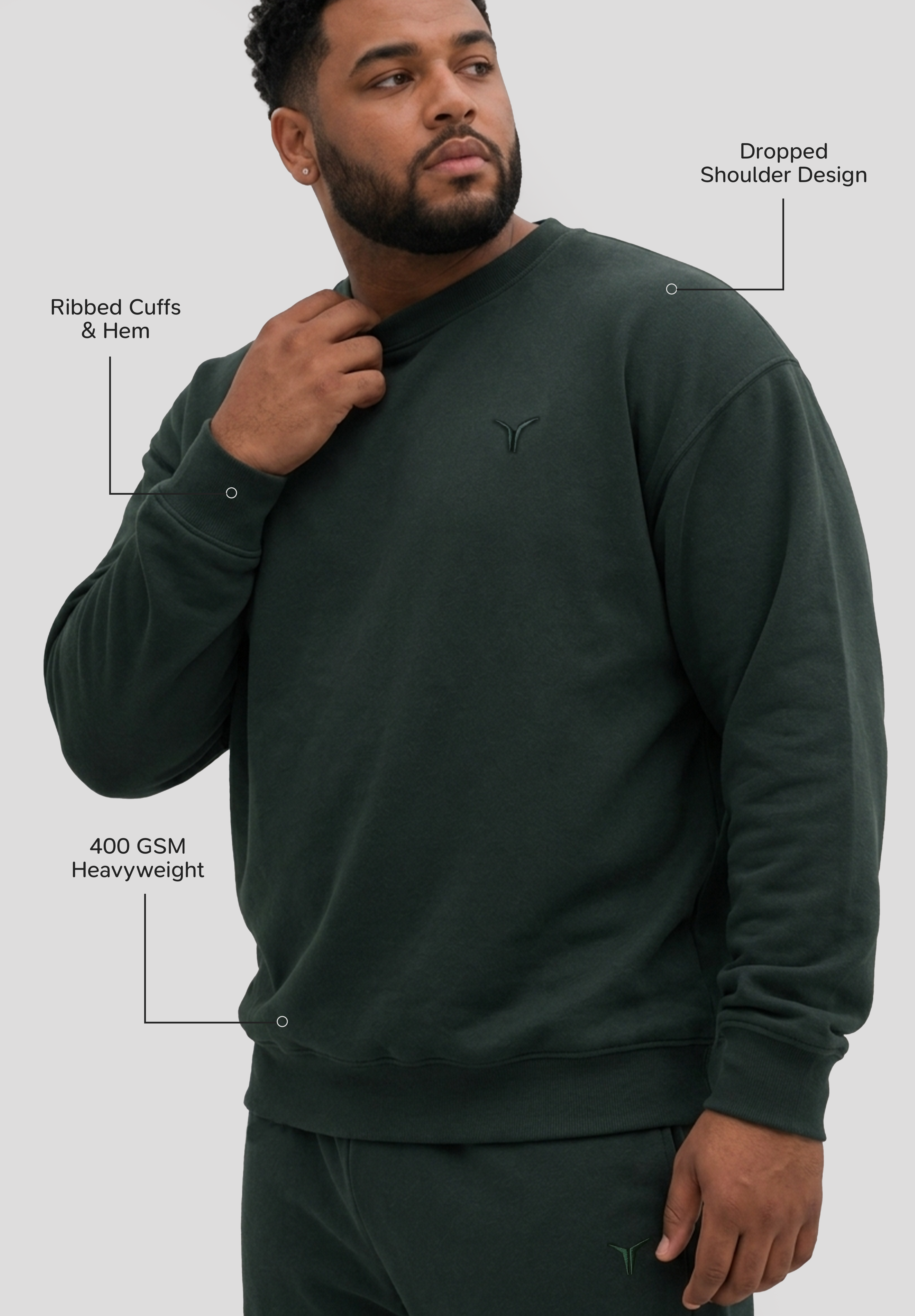 Cozy Fleece Crew Neck