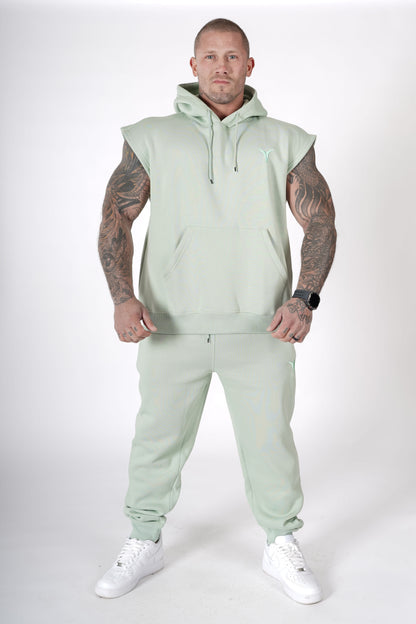 Alpha Sleeveless Fleece Hoodie
