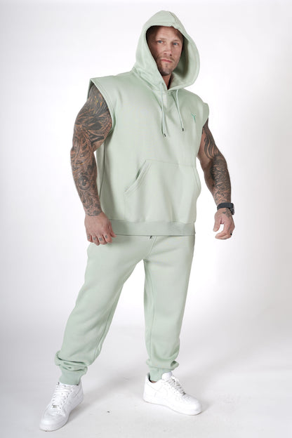 Alpha Sleeveless Fleece Hoodie