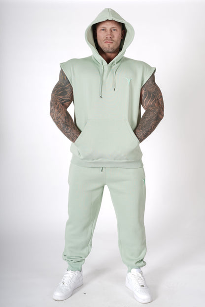 Alpha Sleeveless Fleece Hoodie