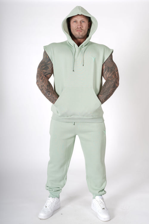 Alpha Sleeveless Fleece Hoodie