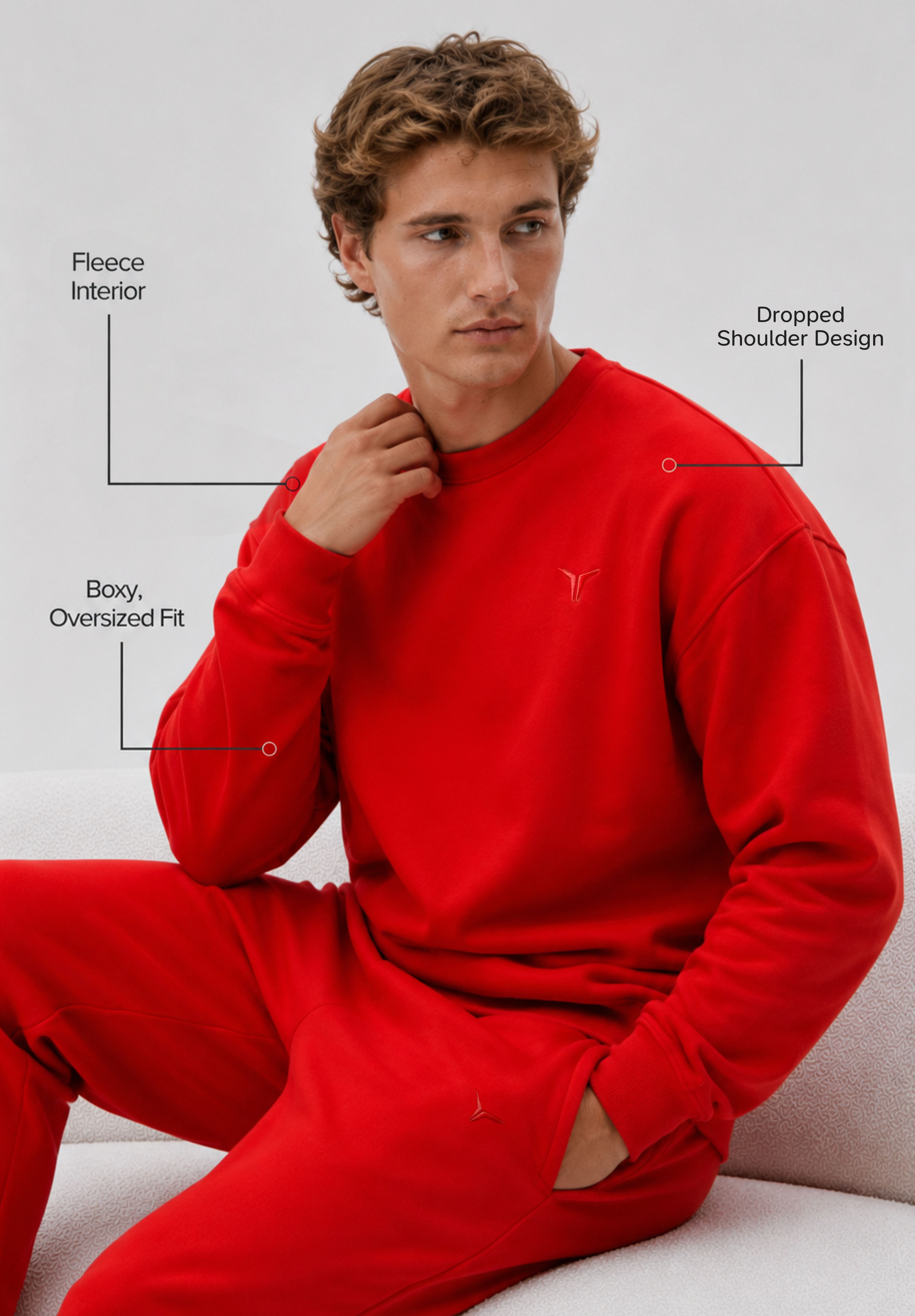 Cozy Fleece Crew Neck